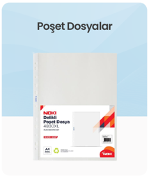 Poşet Dosyalar kategorisindeki ürünleri göster Poşet Dosyalar kategorisi için resim