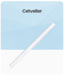 Cetveller kategorisindeki ürünleri göster Cetveller kategorisi için resim