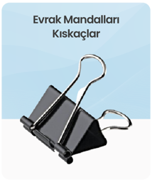 Evrak Mandalları - Kıskaçlar kategorisindeki ürünleri göster Evrak Mandalları - Kıskaçlar kategorisi için resim