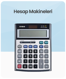 Hesap Makineleri kategorisindeki ürünleri göster Hesap Makineleri kategorisi için resim