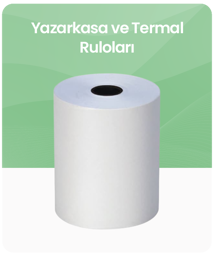 Yazarkasa ve Termal Ruloları kategorisindeki ürünleri göster Yazarkasa ve Termal Ruloları kategorisi için resim