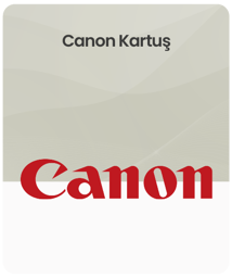 Canon Kartuş kategorisindeki ürünleri göster Canon Kartuş kategorisi için resim
