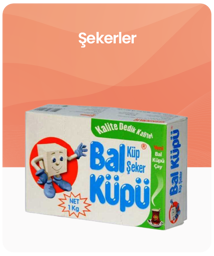 Şekerler kategorisindeki ürünleri göster Şekerler kategorisi için resim