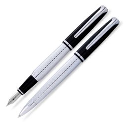 Scrikss 477 Dolma Kalem + Tükenmez Kalem Lüks Kutulu - Siyah Krom Scrikss 477 Dolma Kalem + Tükenmez Kalem Lüks Kutulu - Siyah Krom