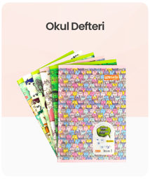 Okul Defteri kategorisindeki ürünleri göster Okul Defteri kategorisi için resim