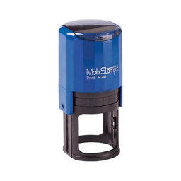 Mobi Stamps R-40 Otomatik Yuvarlak Kaşe Mavi Keçe için detaylı bilgi göster Mobi Stamps R-40 Otomatik Yuvarlak Kaşe Mavi Keçe resmi