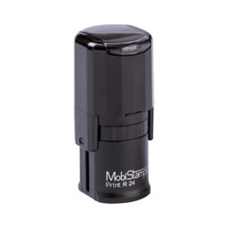 Mobi Stamps R-24 Otomatik Yuvarlak Kaşe 24 mm Siyah Keçeli için detaylı bilgi göster Mobi Stamps R-24 Otomatik Yuvarlak Kaşe 24 mm Siyah Keçeli resmi
