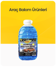 Araç Bakım Ürünleri kategorisindeki ürünleri göster Araç Bakım Ürünleri kategorisi için resim