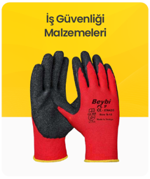 İş Güvenliği Malzemeleri kategorisindeki ürünleri göster İş Güvenliği Malzemeleri kategorisi için resim