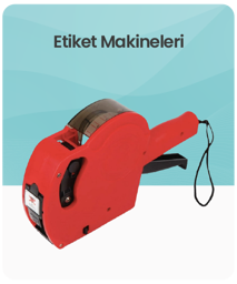 Etiket Makineleri kategorisindeki ürünleri göster Etiket Makineleri kategorisi için resim