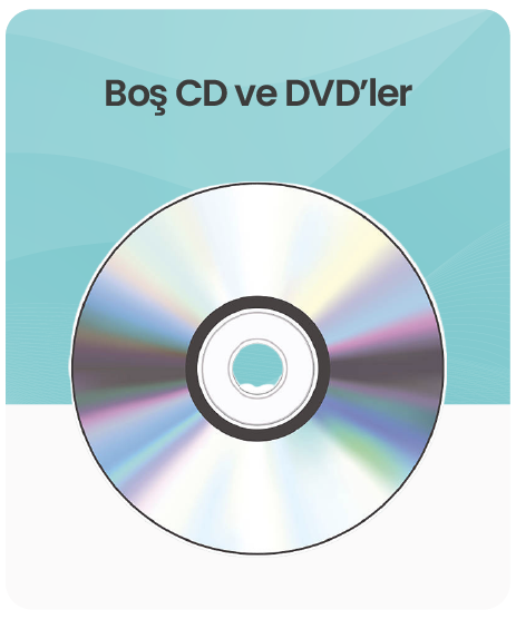 Boş CD ve DVD kategorisi için resim