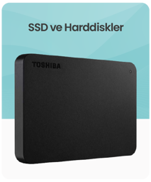 SSD ve Harddiskler kategorisindeki ürünleri göster SSD ve Harddiskler kategorisi için resim