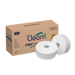 Rulopak By Clean Mini Cimri Tuvalet Kağıdı Çift Katlı 74 m 12li resmi