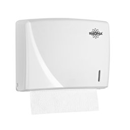 Rulopak Modern Z Katlama Kağıt Havlu Dispenseri 200lü Beyaz resmi