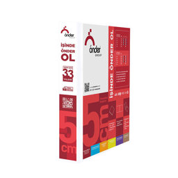 Önder Firma Sunum Klasörü A4 5 cm 4D Mekanizma Beyaz 2015