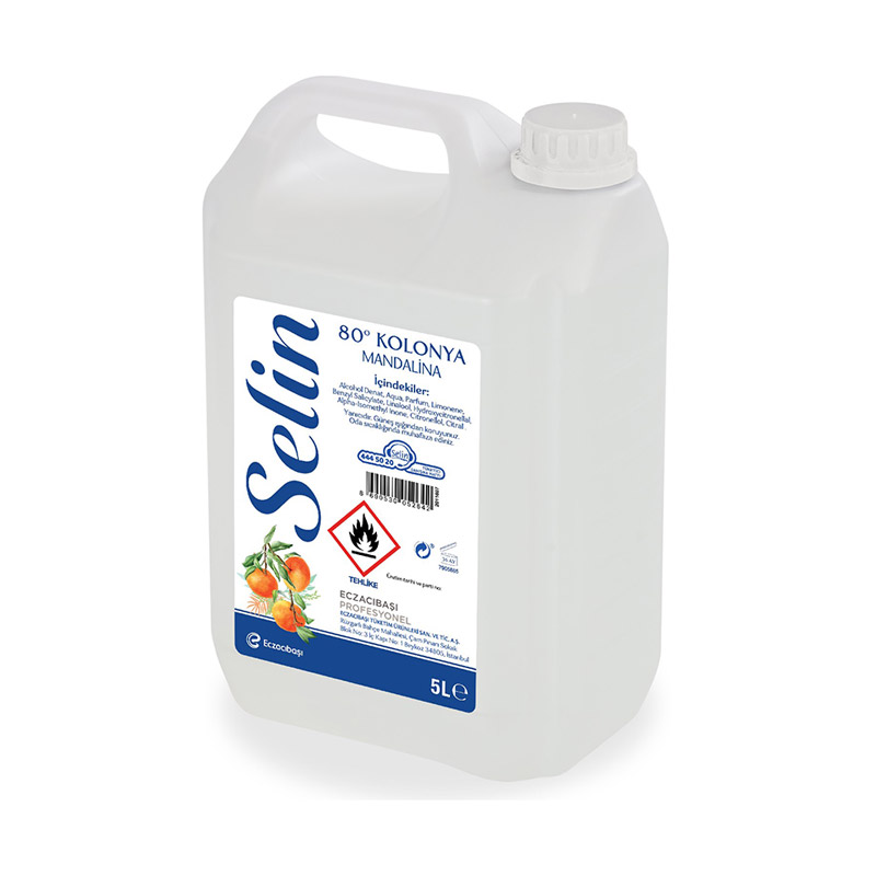 Selin Kolonya Mandalina 5 lt resmi