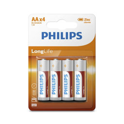 Philips LR6 Alkaline AA Kalem Pil 4'lü Paket resmi