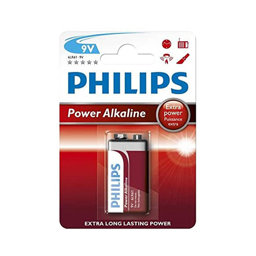 Philips LR61 Alkaline 9 V Pil Tekli Paket resmi