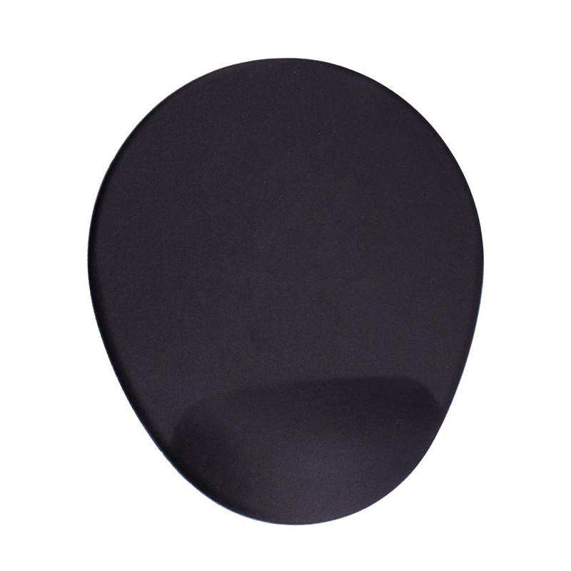 Intechpad Oval Bilek Destekli Mouse Pad Siyah resmi