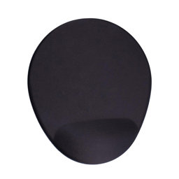 Intechpad Oval Bilek Destekli Mouse Pad Siyah resmi