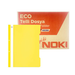 Noki Eco Telli Dosya 50'li Paket - Sarı (16 Adet) resmi