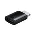 Samsung USB Type-C to MicroUSB Adapter Dönüştürücü - 3Lü Paket Siyah resmi
