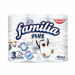 Familia Plus Tuvalet Kağıdı 3 Katlı 12 Adet resmi