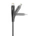 Ttec 2DKX01LS ExtremeCable Ekstra Dayanıklı Lightning iPhone Şarj Kablosu 2A/10W 150 cm - Siyah, Resim 4
