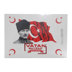 Vatan VT209 Türk Bayrağı Atatürk Baskılı 100x150 cm resmi