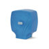 Maxiflow Mini Cimri Tuvalet Kağıdı Dispanseri Plastik Şeffaf Mavi Çap:21x24 cm 30966 resmi