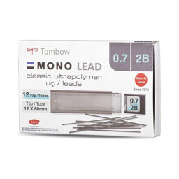 Tombow Mono Lead Kalem Ucu 0.7 mm 2B  (12 Adet) resmi