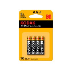 Kodak Xtralife Alkalin AA Kalem Pil 4 Adet resmi