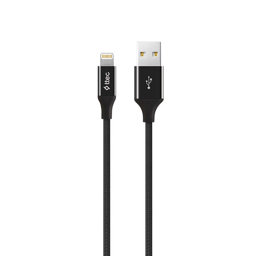 Ttec 2DK19S AlumiCable XL Lightning iPhone Şarj Kablosu 2.4A 2 m - Siyah