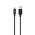 Ttec 2DK19S AlumiCable XL Lightning iPhone Şarj Kablosu 2.4A 2 m - Siyah, Resim 1