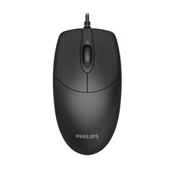 Philips SPK7217 USB Kablolu Mouse - Siyah resmi