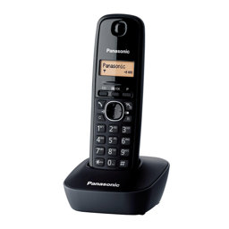 Panasonic KXTG-1611 Dect Telefon Siyah resmi