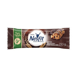 Nestle Nesfit Bitter Çikolatalı Tam Tahıllı Bar 23,5 Gr. (16 Adet) resmi