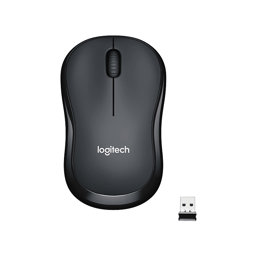 Logitech B220 Silent Sessiz Charcoal Kablosuz Mouse Siyah resmi