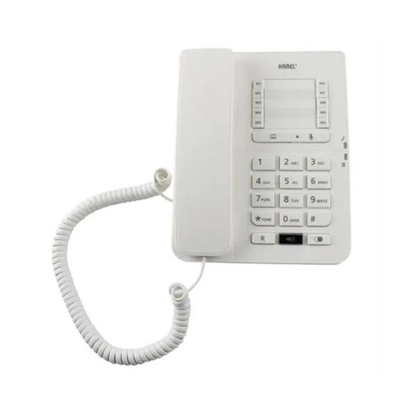 Karel Masaüstü Telefon Beyaz Tm-142 resmi