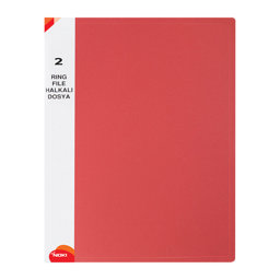 Noki RB512-080 Halkalı Dosya 2 Halka A4 - Kırmızı resmi