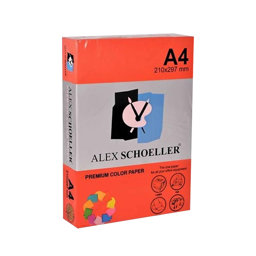 Alex Renkli Fotokopi Kağıdı A4 80 gr 500 Adet - Kırmızı resmi