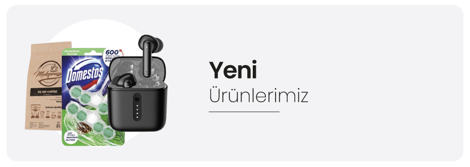 Yeni Ürünlerimiz Promo