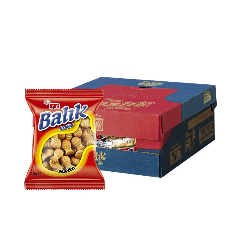 Eti Balık Kraker 85 gr 3540300 (14 Adet) resmi