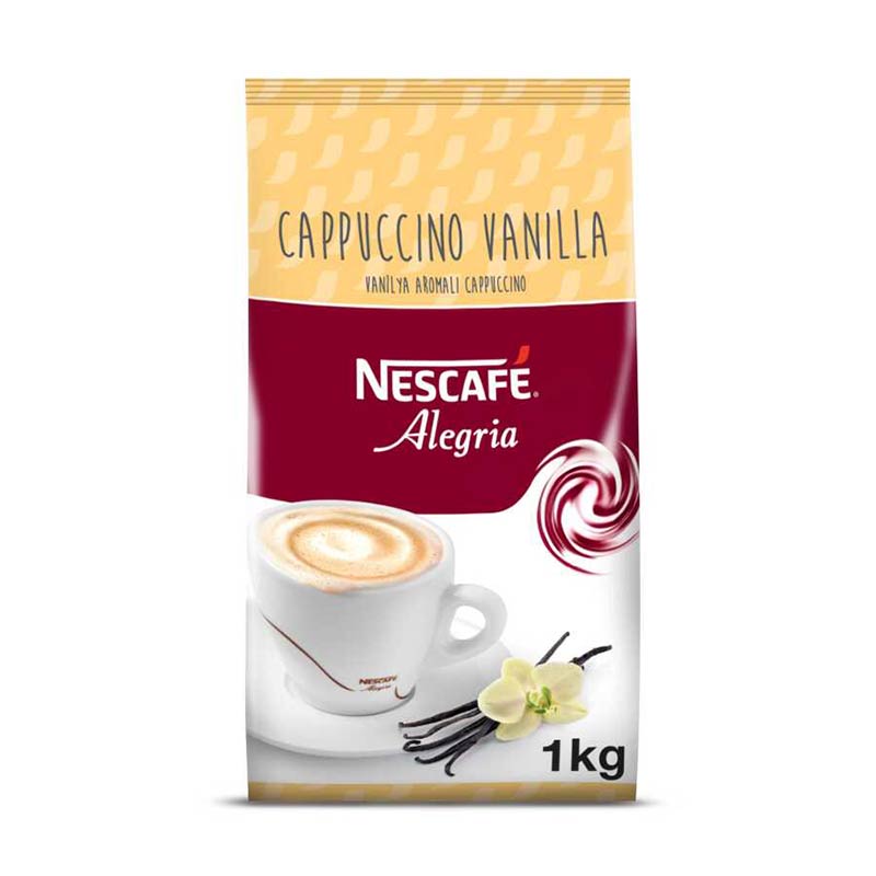 Nescafe Cappuccino Vanilya 1 Kg resmi