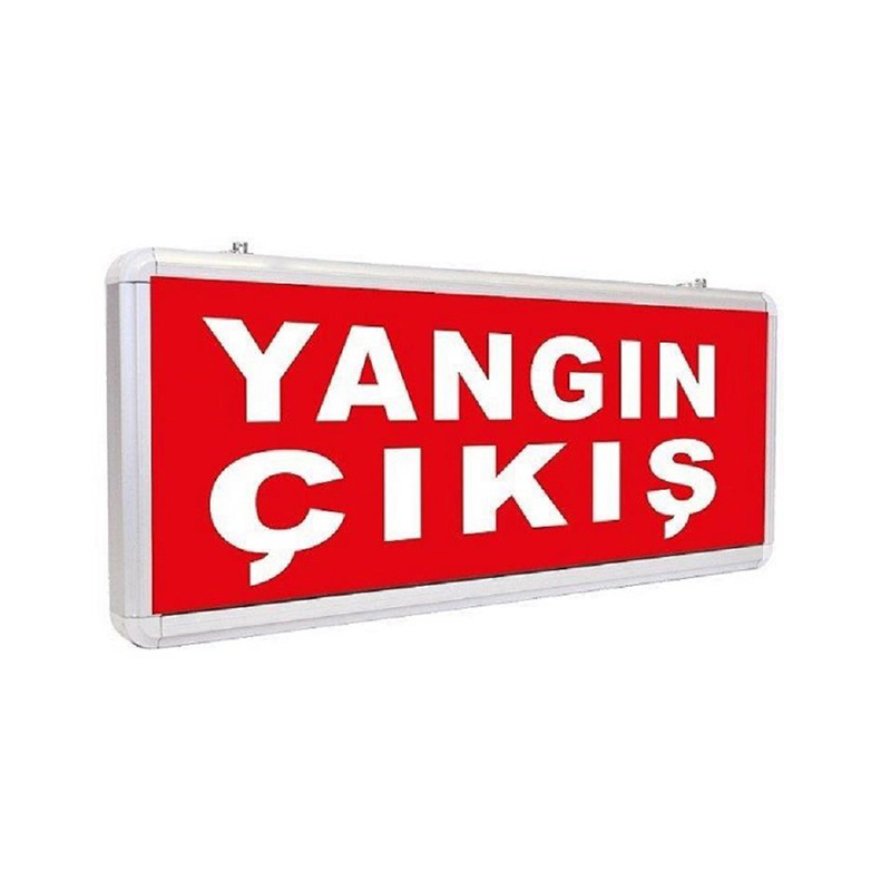 Acil Çıkış Armatürü Ledli Acil Yangın Çıkış Yac410 resmi