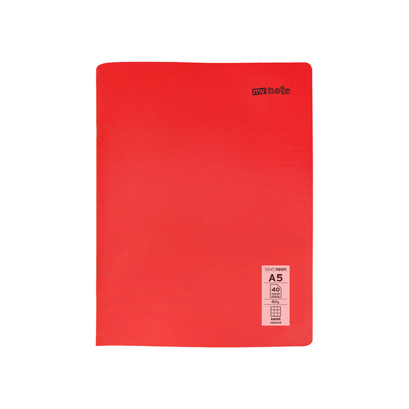 Mynote Flex Neo Defter Spirralli PP Kapak A5 40 Yaprak Kareli resmi