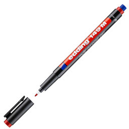 Edding 149M Silinebilir Asetat Kalemi Silgili 1.0 mm - Kırmızı