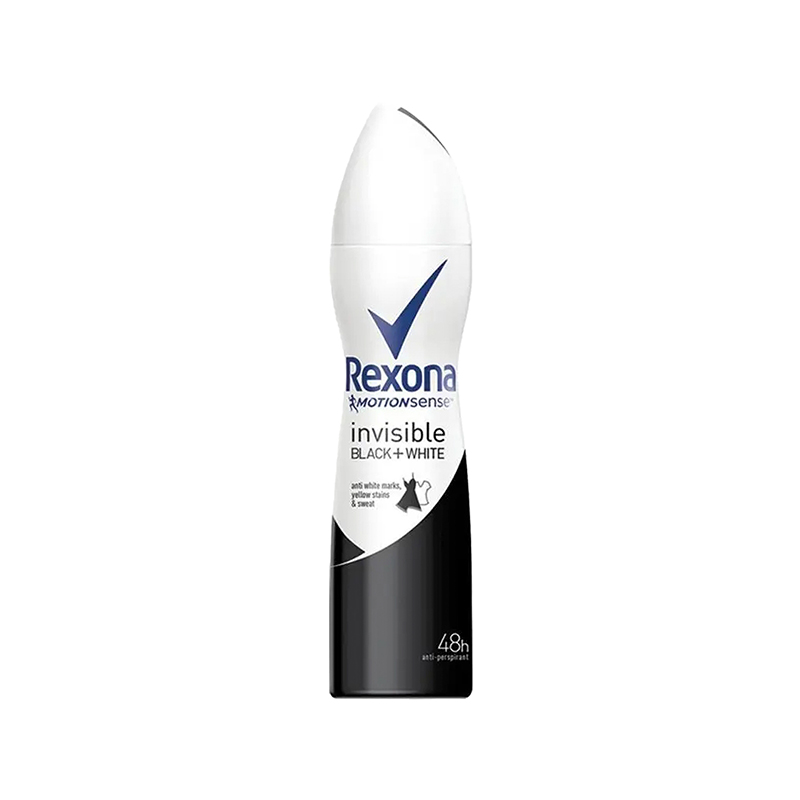 Rexona Women Invisible Black White Deodorant 150 ml resmi