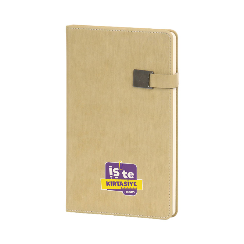 Metal Tokalı Tarihsiz Defter Ajanda resmi