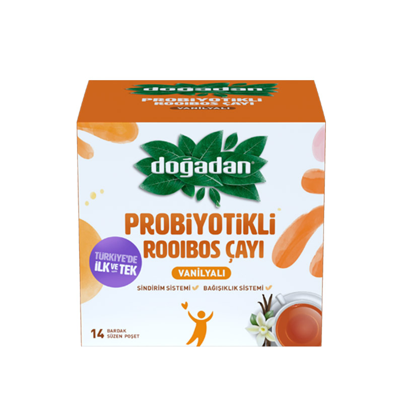 Doğadan Probiyotik Vanilyalı Rooibos Çay 14'lü resmi